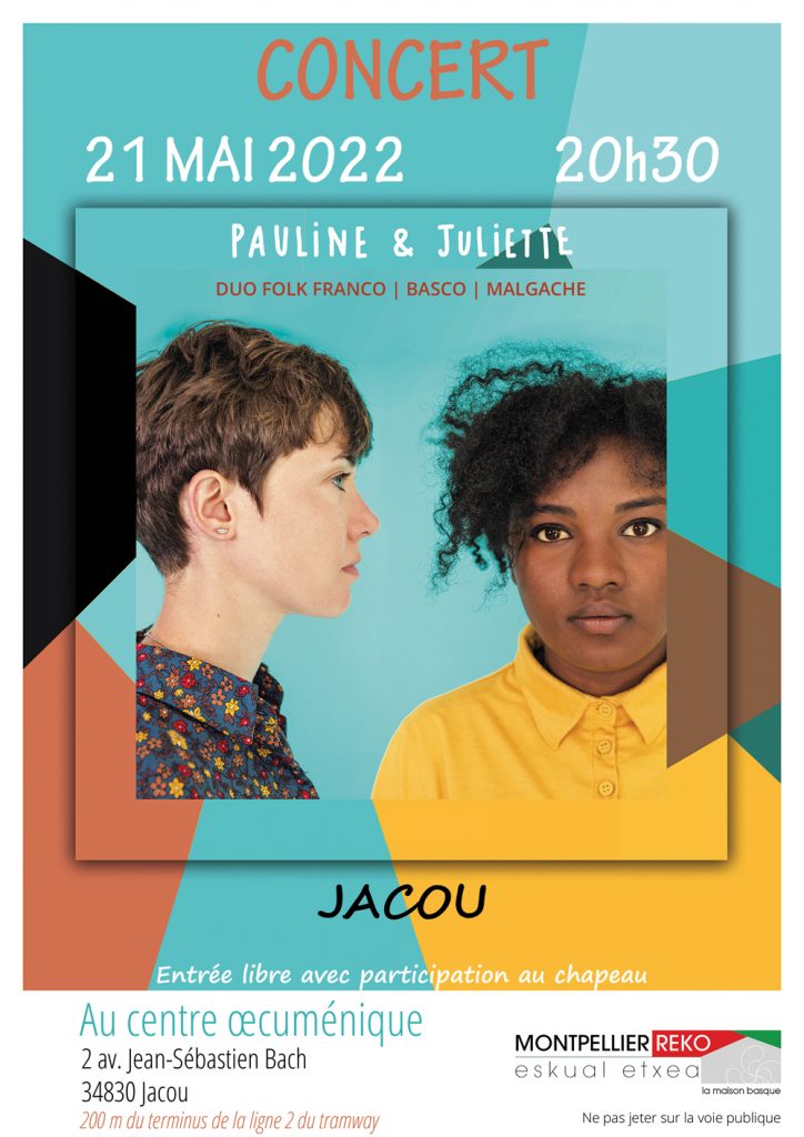 Concert duo folk basque Ville de Jacou Ville de Jacou