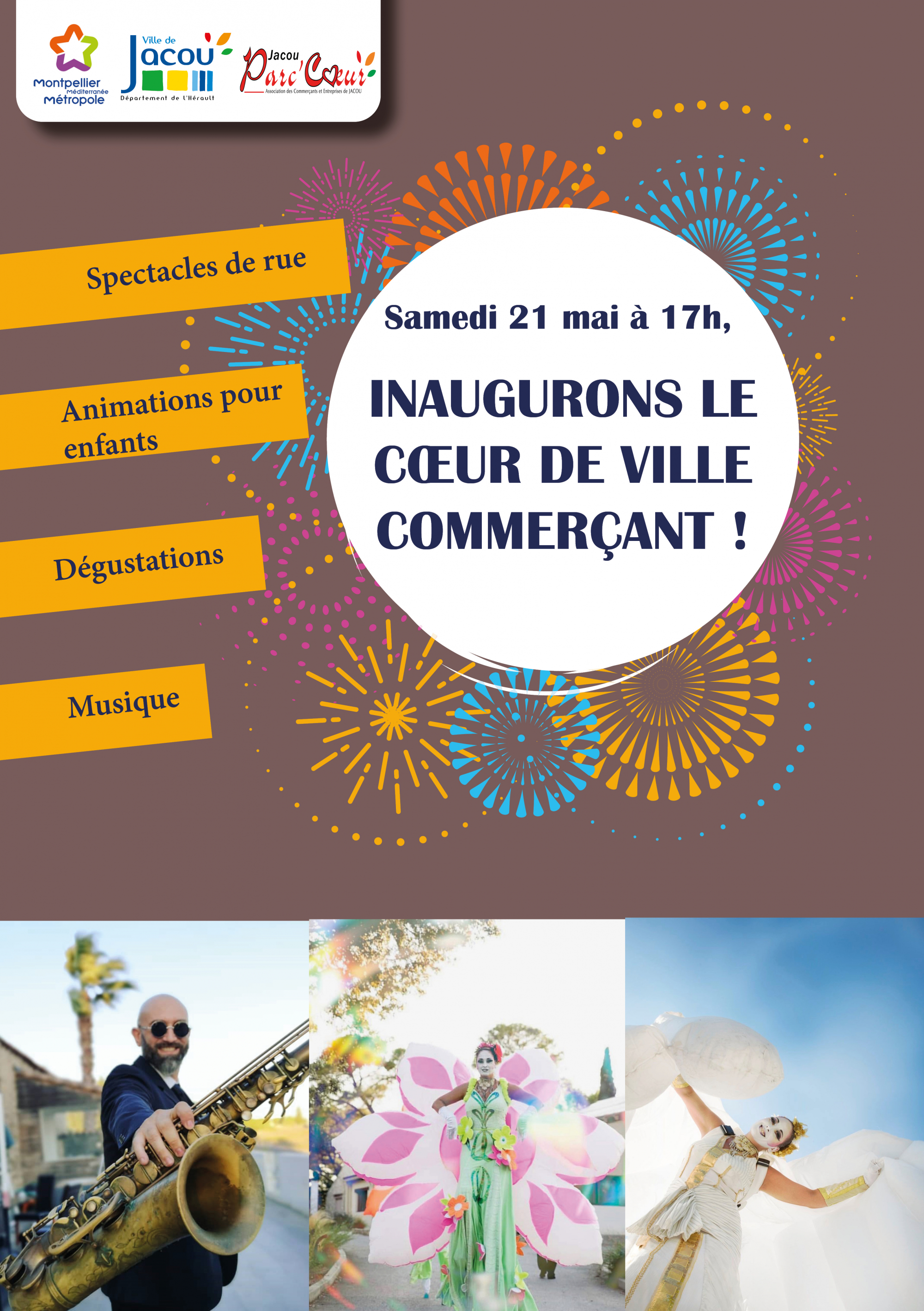 Inauguration cœur de ville commerçant 1