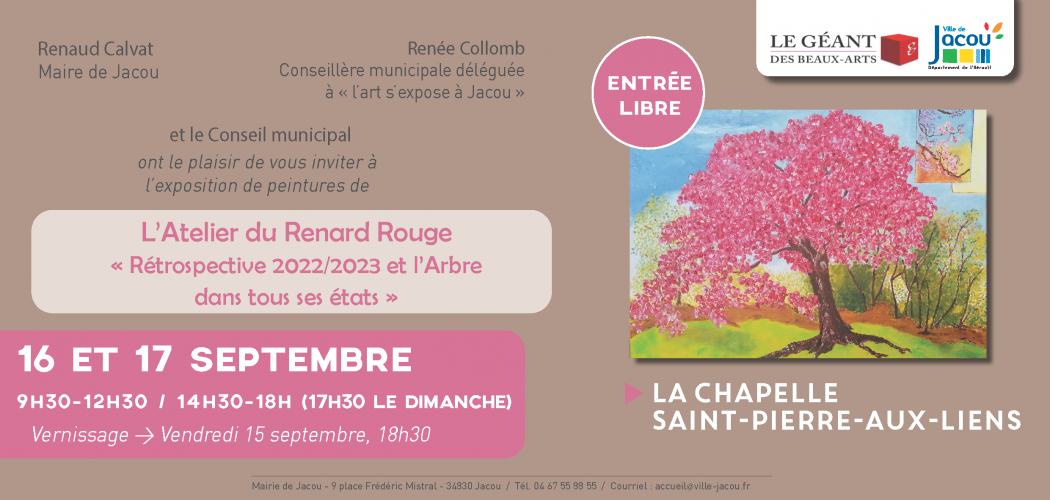 Exposition : L'Atelier du Renard Rouge 1