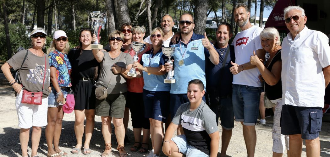 Master de pétanque avec l'OMS