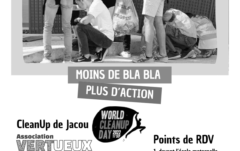 World Clean Up Day - Tous engagés pour la planète ! 1
