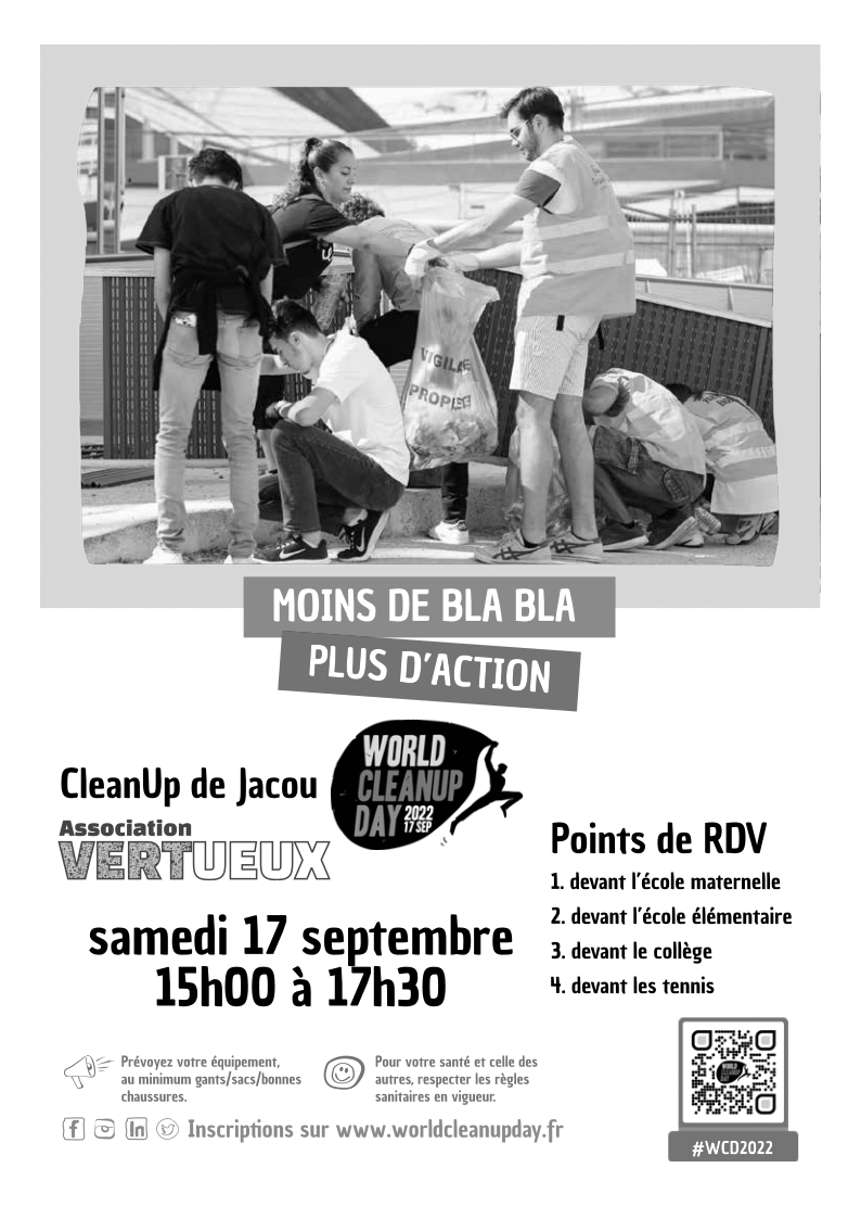 World Clean Up Day - Tous engagés pour la planète ! 1