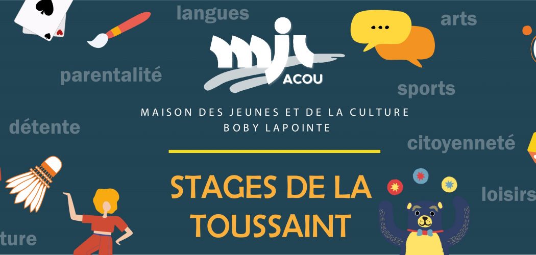 Stages vacances de la toussaint