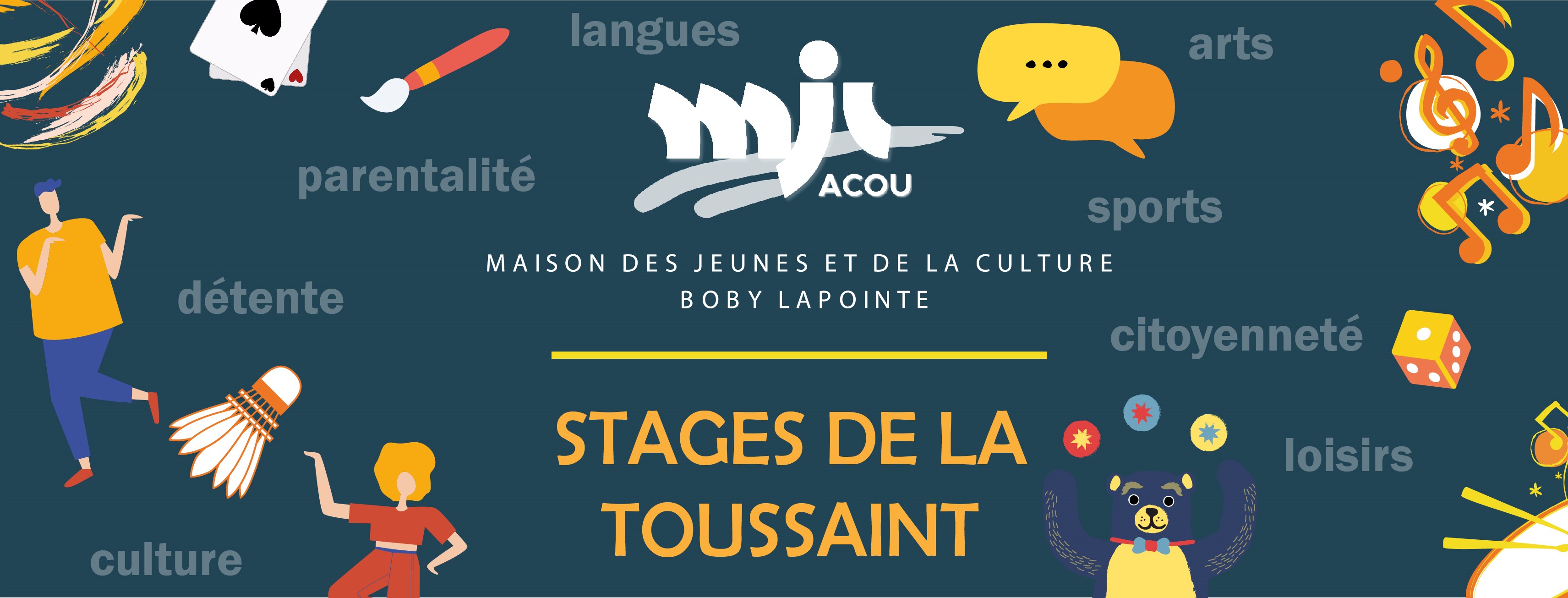 Stages vacances de la toussaint