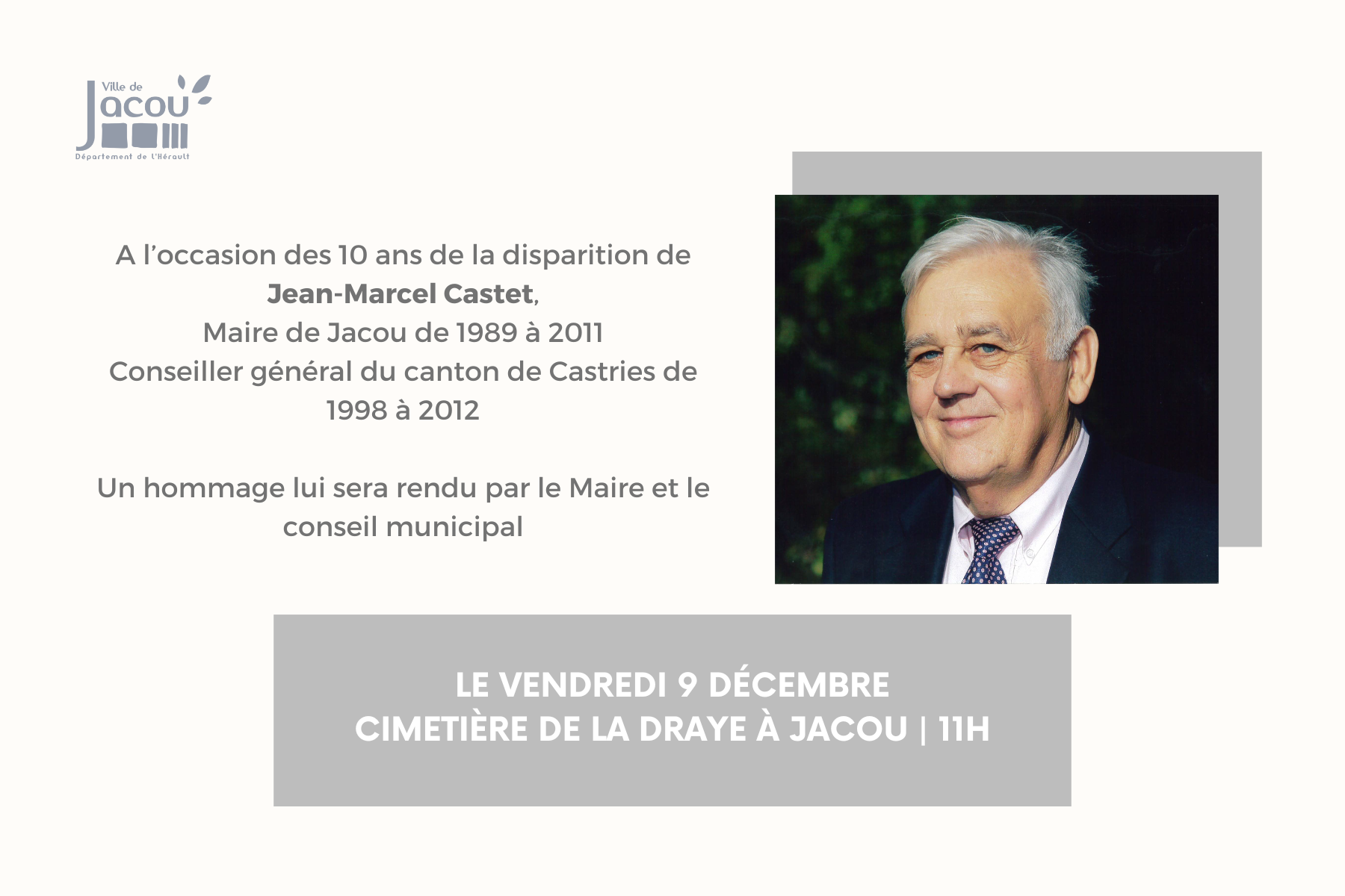 Hommage à Jean-Marcel CASTET 1