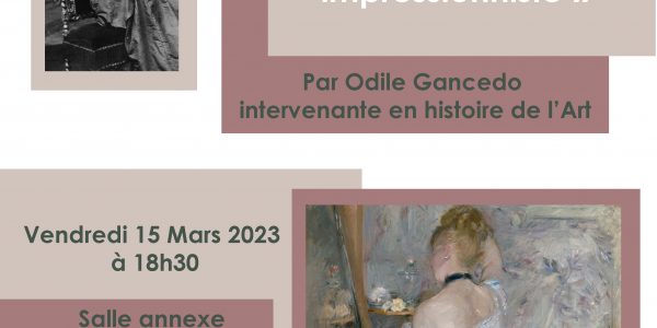 Conférence Camille Claudel Statuaire 2