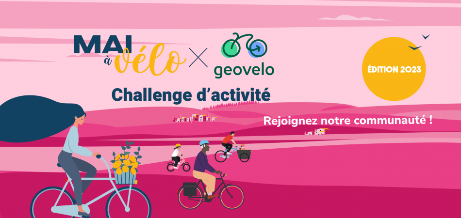 Challenge Mai à vélo 2023 : parcourez un maximum de kilomètres dans la Métropole !