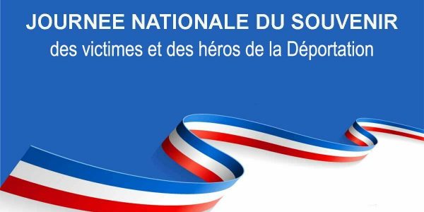 Journée nationale du souvenir des victimes et héros de la déportation 2