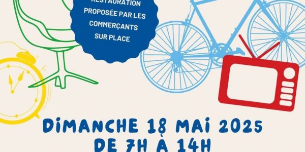 Vide-grenier par l'association des commerçants 3