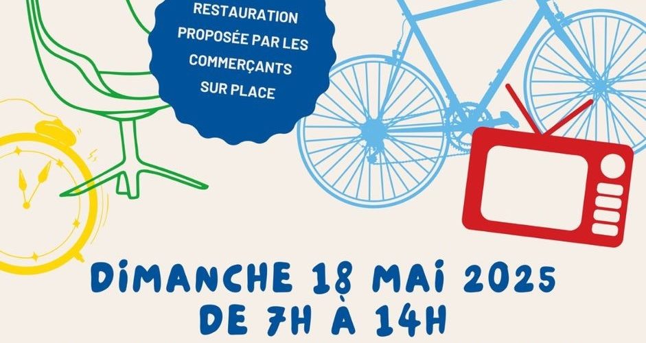 Vide-grenier par l'association des commerçants 3