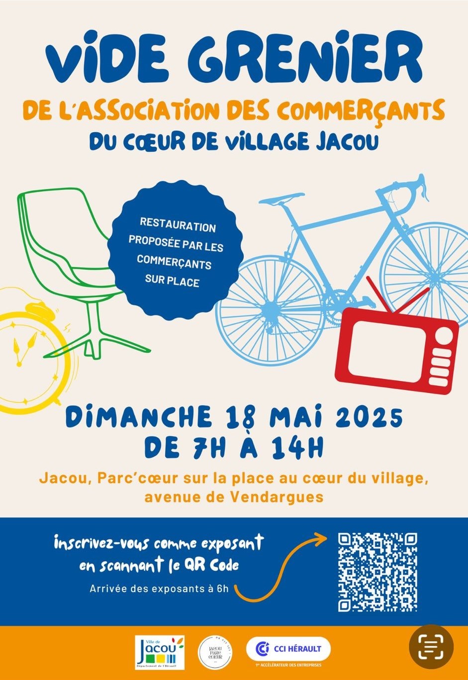 Vide-grenier par l'association des commerçants 4