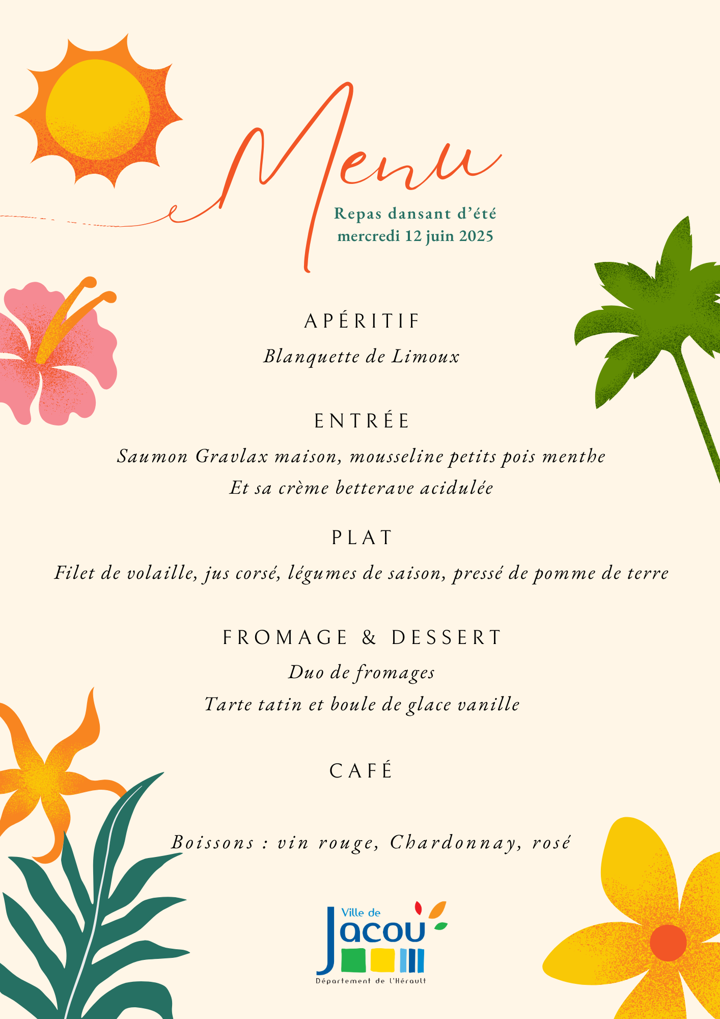 Repas dansant de l'été 2