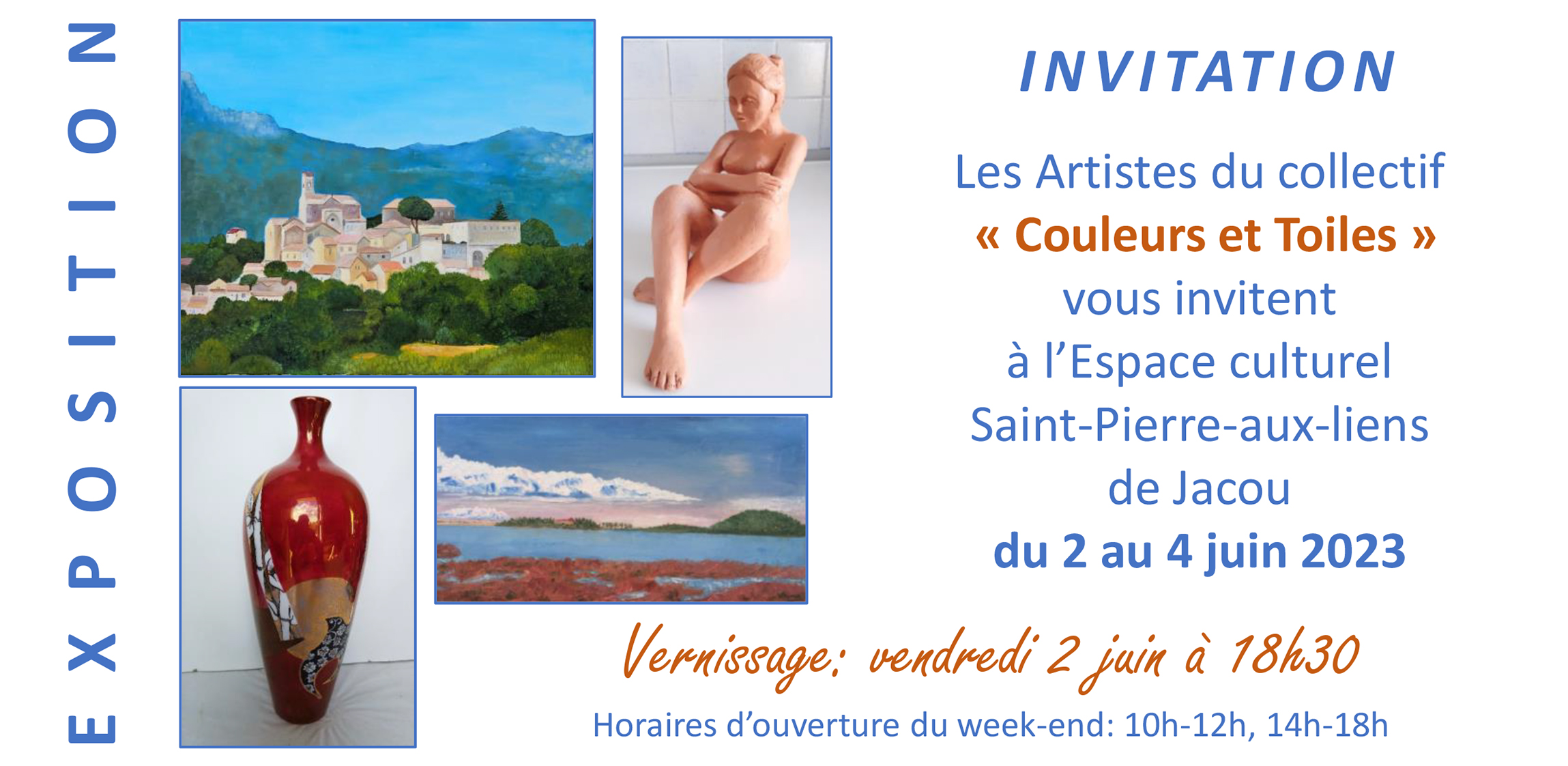 Exposition Couleurs et Toiles