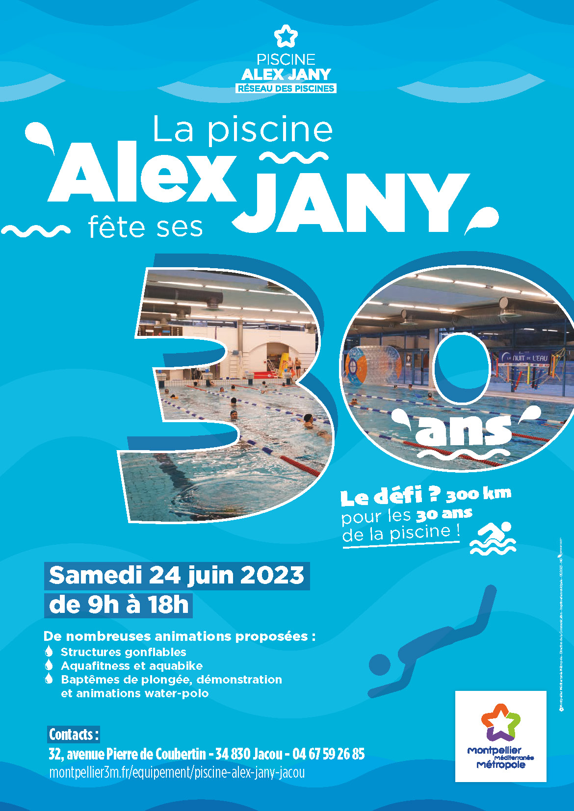 Les 30 ans de la piscine Alex Jany