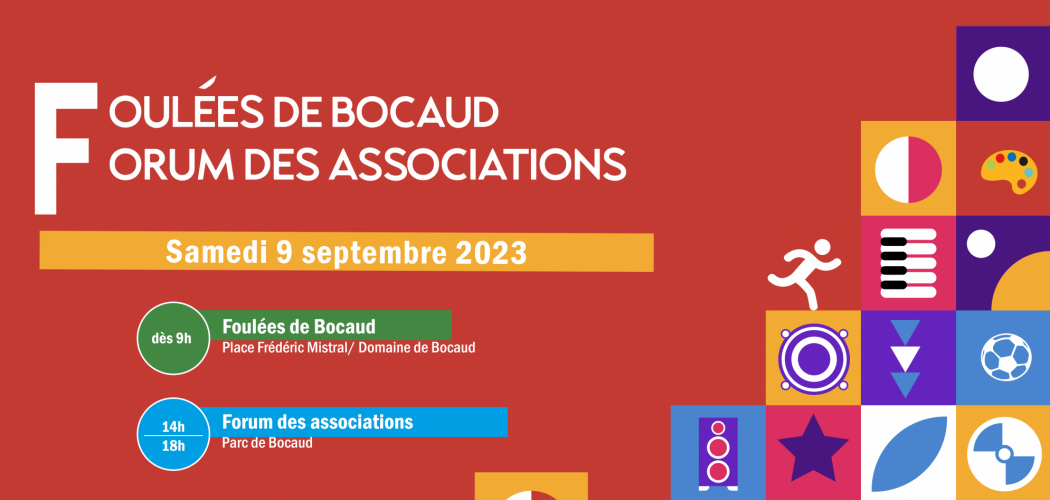 Les foulées de Bocaud et le forum des associations 2