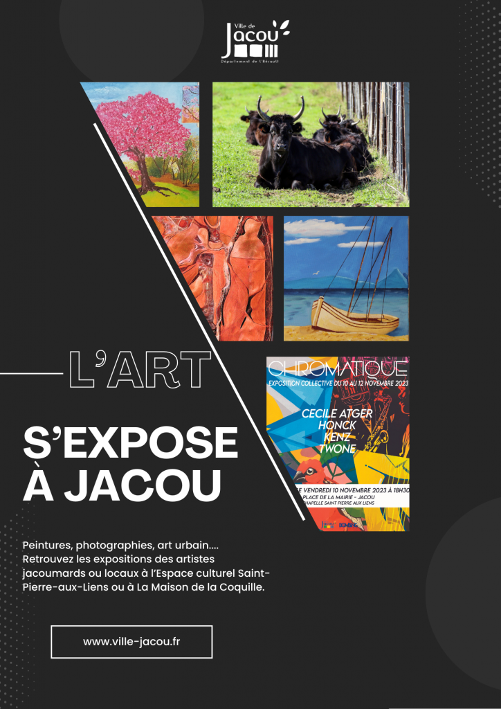 Le programme d'expositions à Jacou 1
