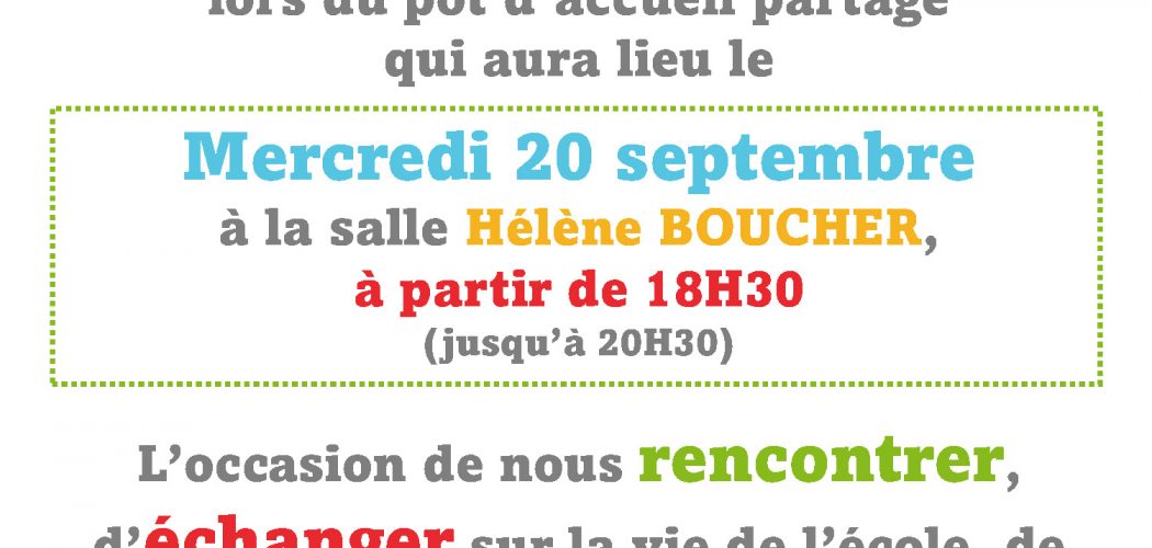 Réunion - pot d'accueil partagé de l'EPNE