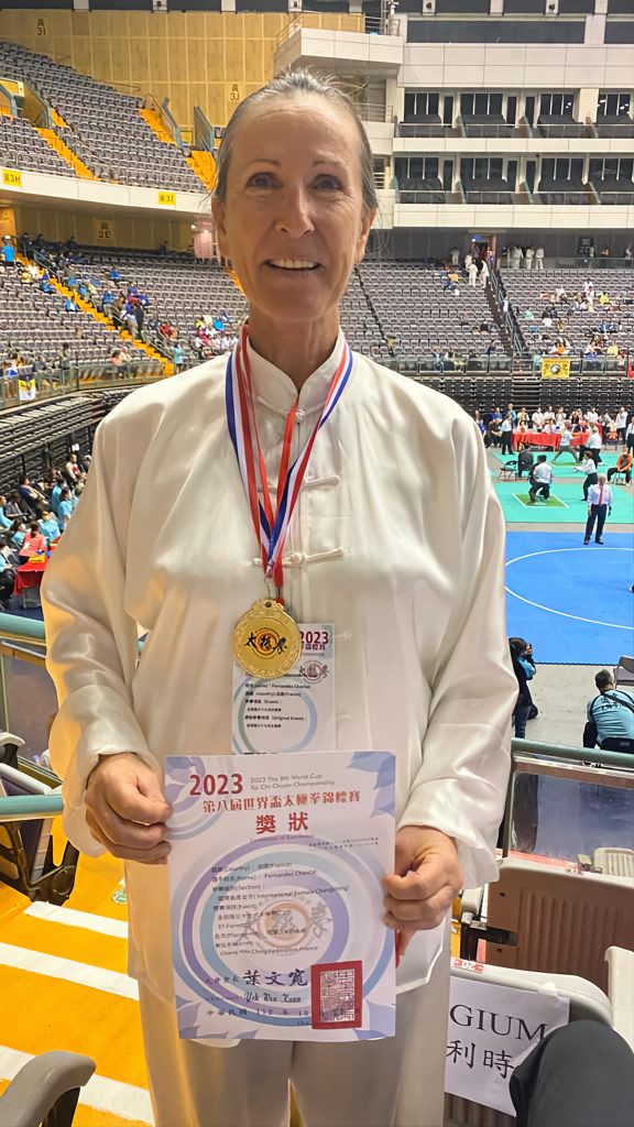Chantal Fernandez médaillée d’or aux championnats du monde de Taï-Chi-Chuan à Tapeï (Taïwan) 1