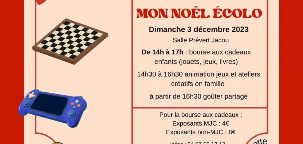 Mon noël écolo - bourse aux jouets