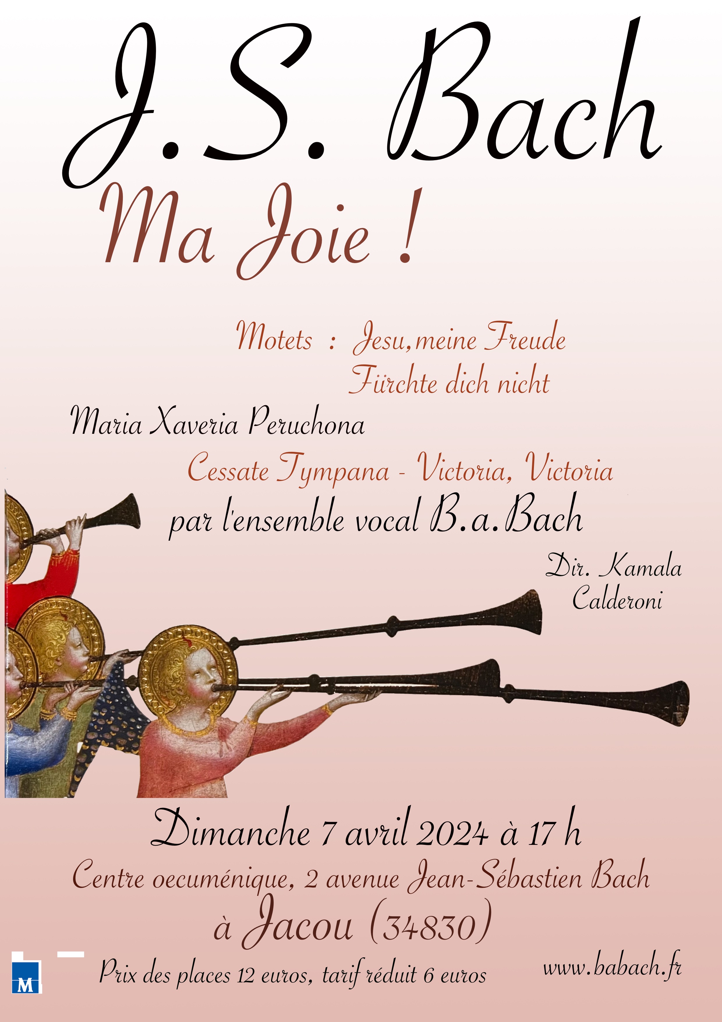 Concert d l'ensemble vocal Ba BACH