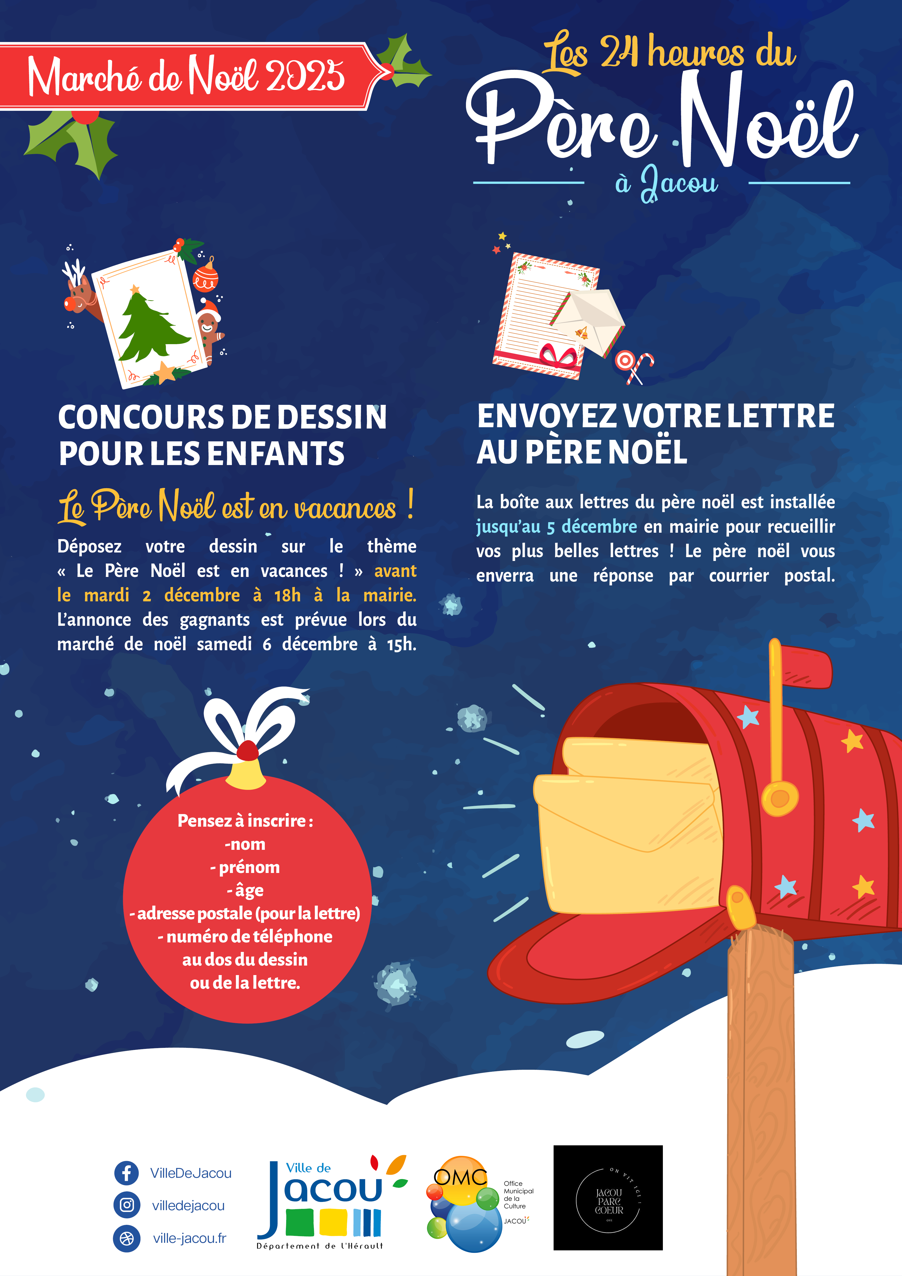 Dessin, lettre...envoyez votre création au Père Noël 2