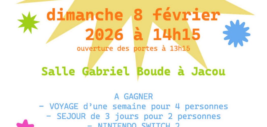 Loto des écoles de Jacou 1