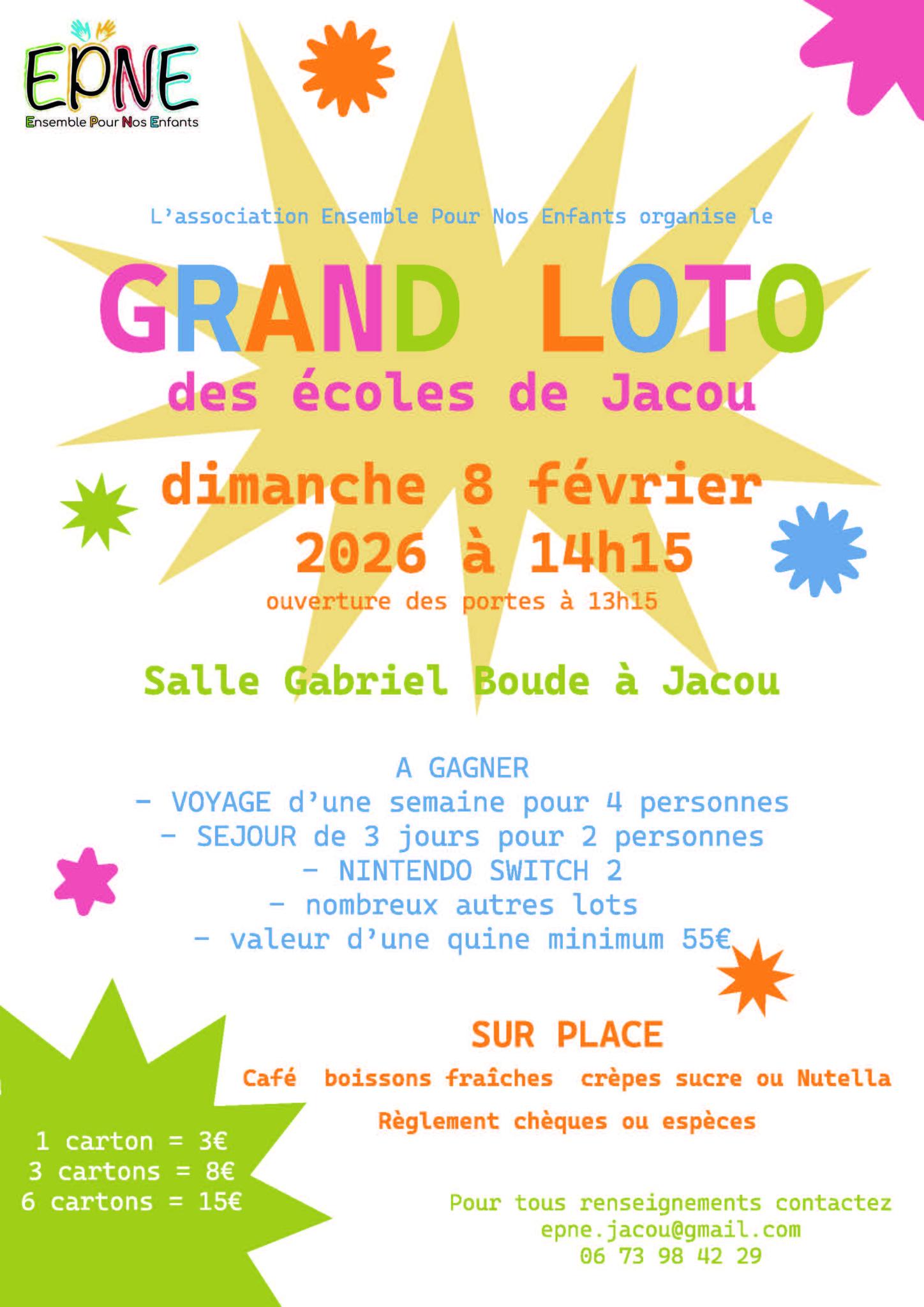 Loto des écoles de Jacou 1