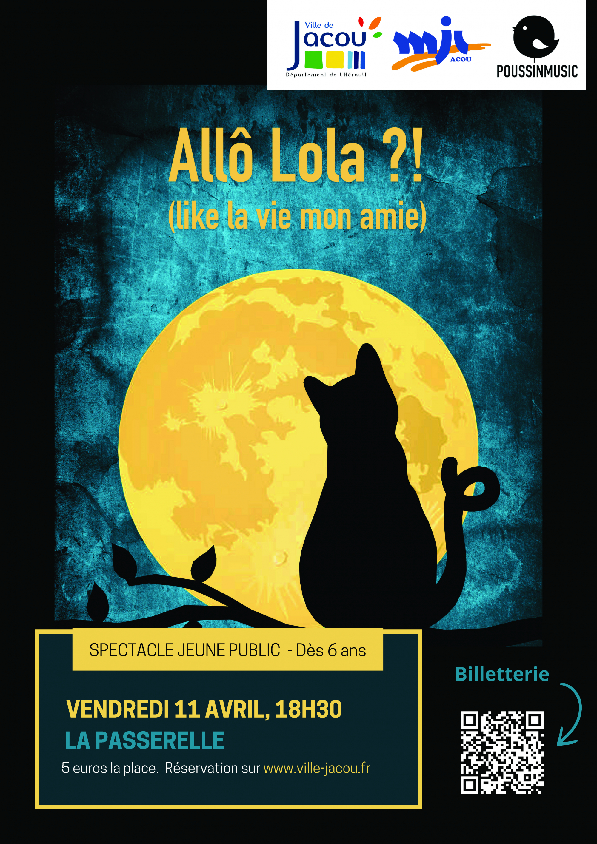SPECTACLE JEUNE PUBLIC : "ALLO LOLA ?!" 1