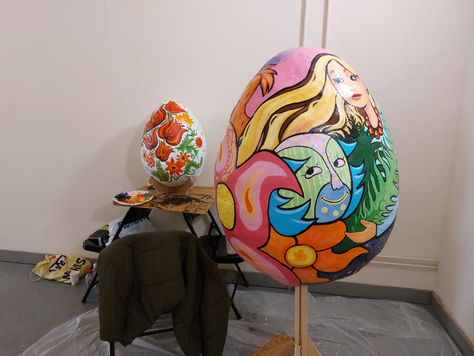 Exposition "Itinéraires" de Elina Pechena 2