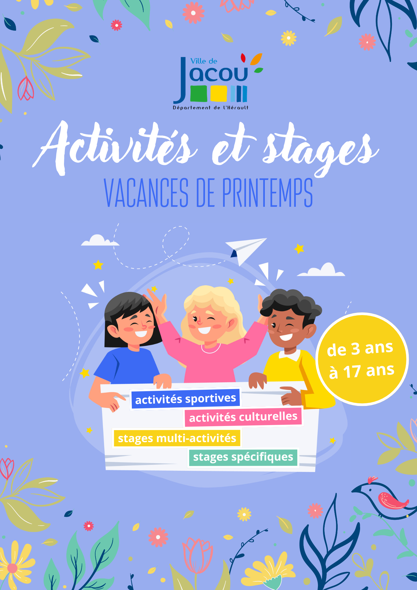 Programme des activités - vacances de printemps 2026 1