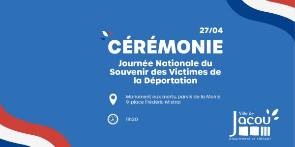 Journée nationale du souvenir des victimes et héros de la déportation 1