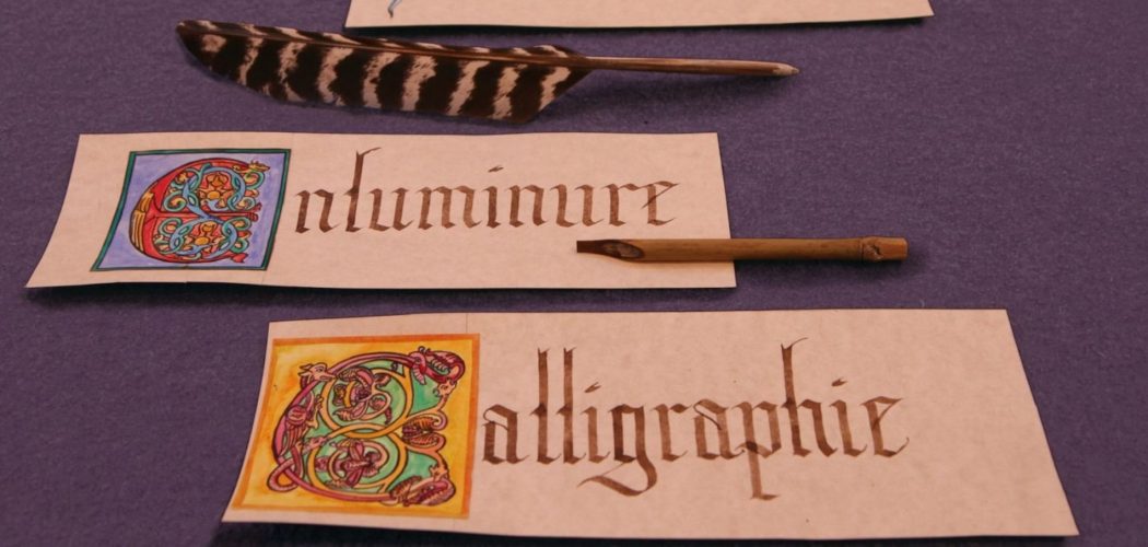 Atelier calligraphie et enluminure