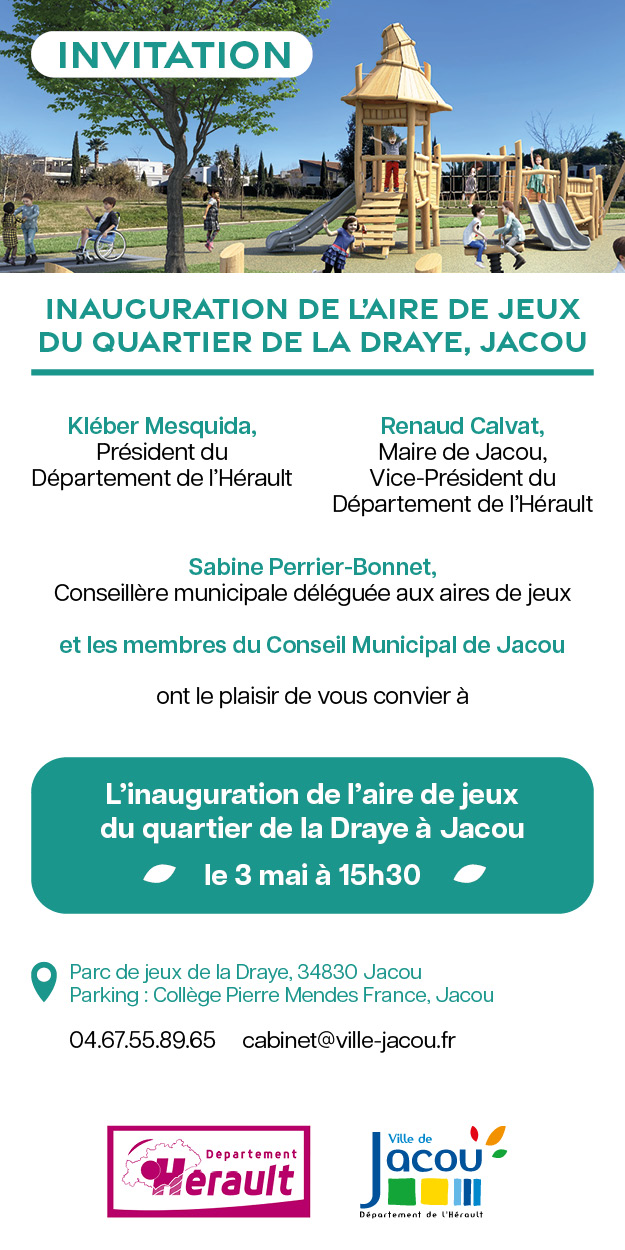 Inauguration de l’aire de jeux de la Draye 2