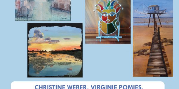 Exposition « Couleurs et Toiles » par les élèves de Roger Guardia 4