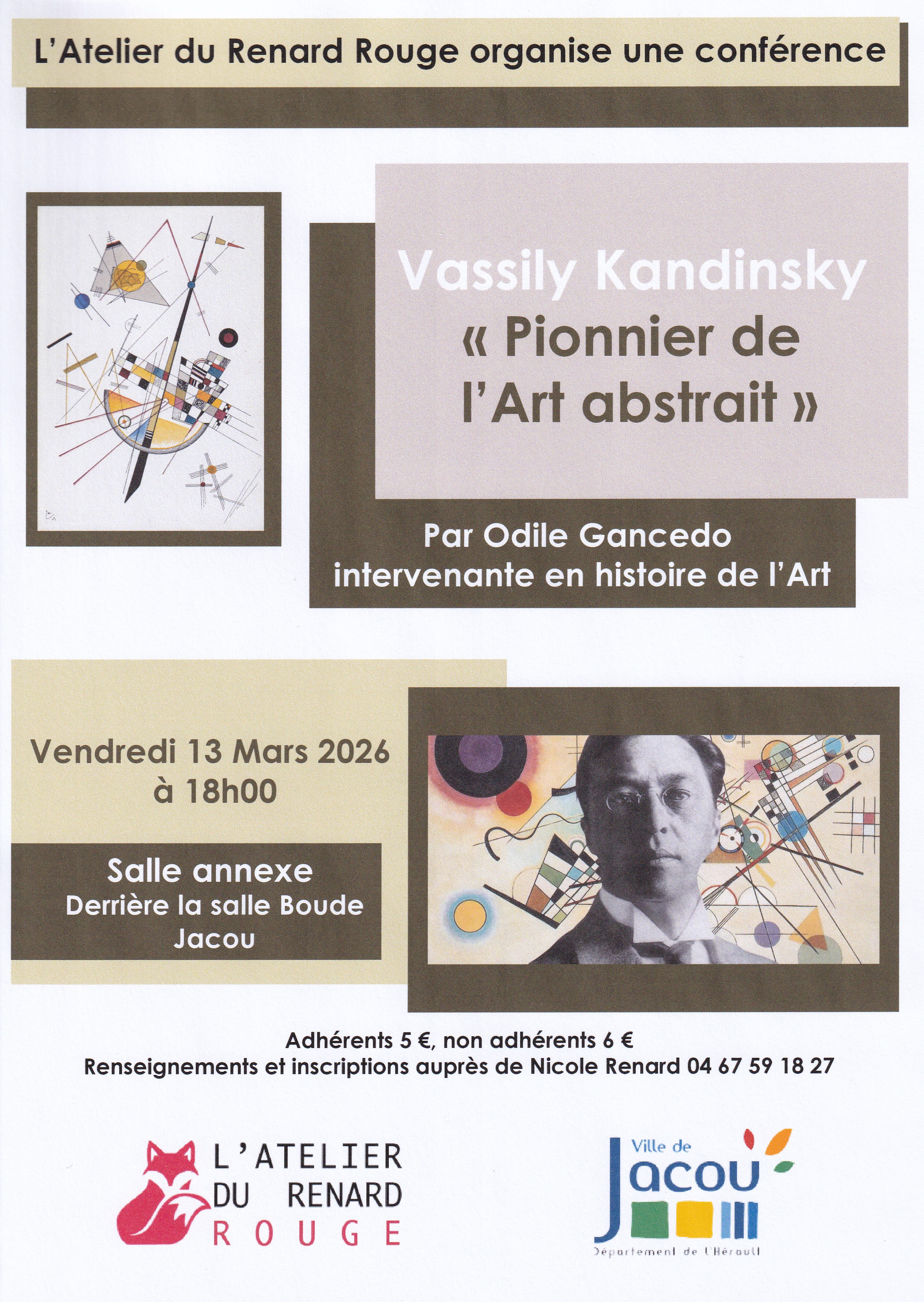 Conférence autour de Vassily Kandinsky