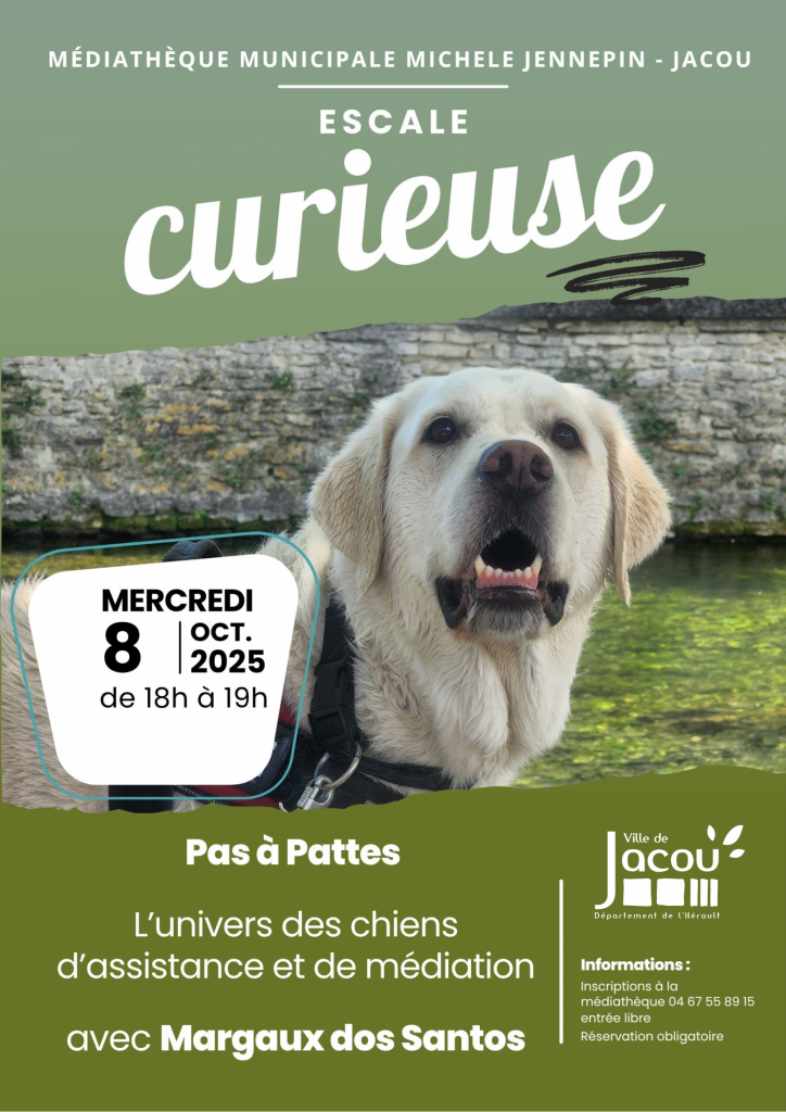 Escale curieuse avec Margaux Dos Santos : « Pas à pattes » 1