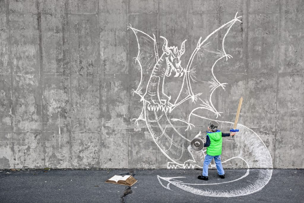 Maman dragonne