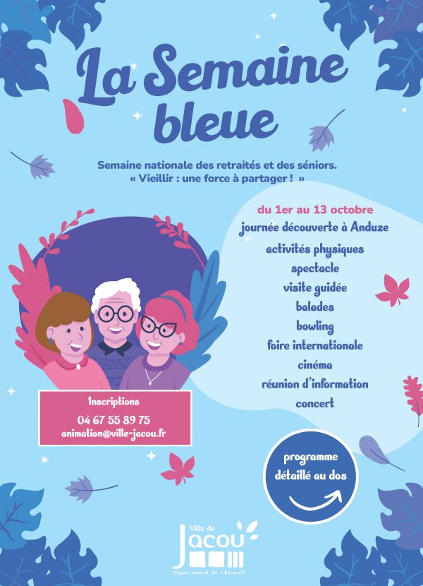 Semaine bleue 2025 -programme