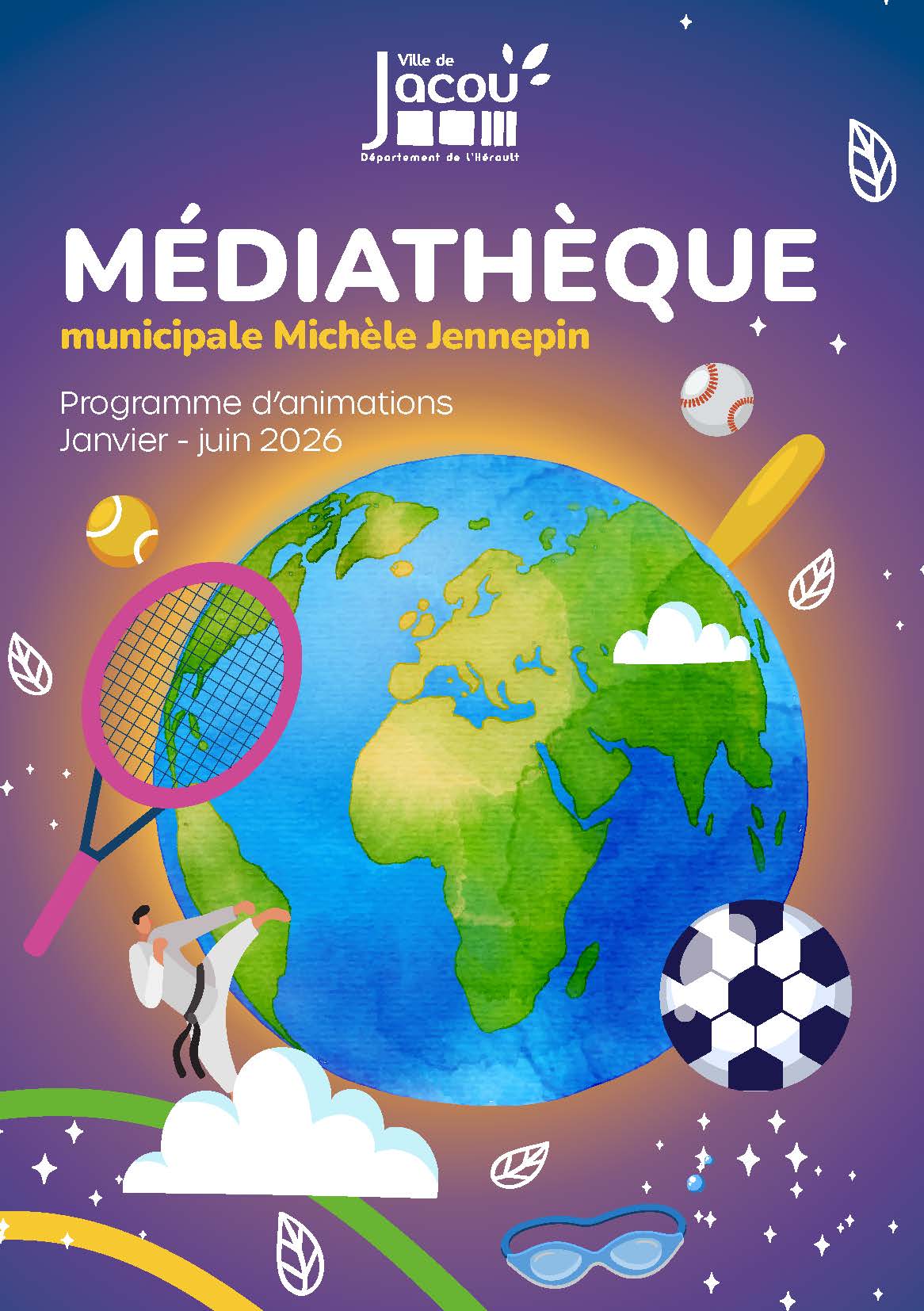 Découvrez le programme d'animations de la médiathèque 1