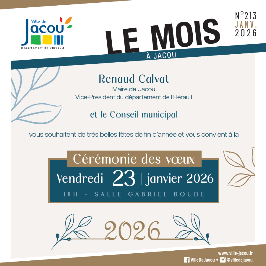 Mois à Jacou - janvier 2026