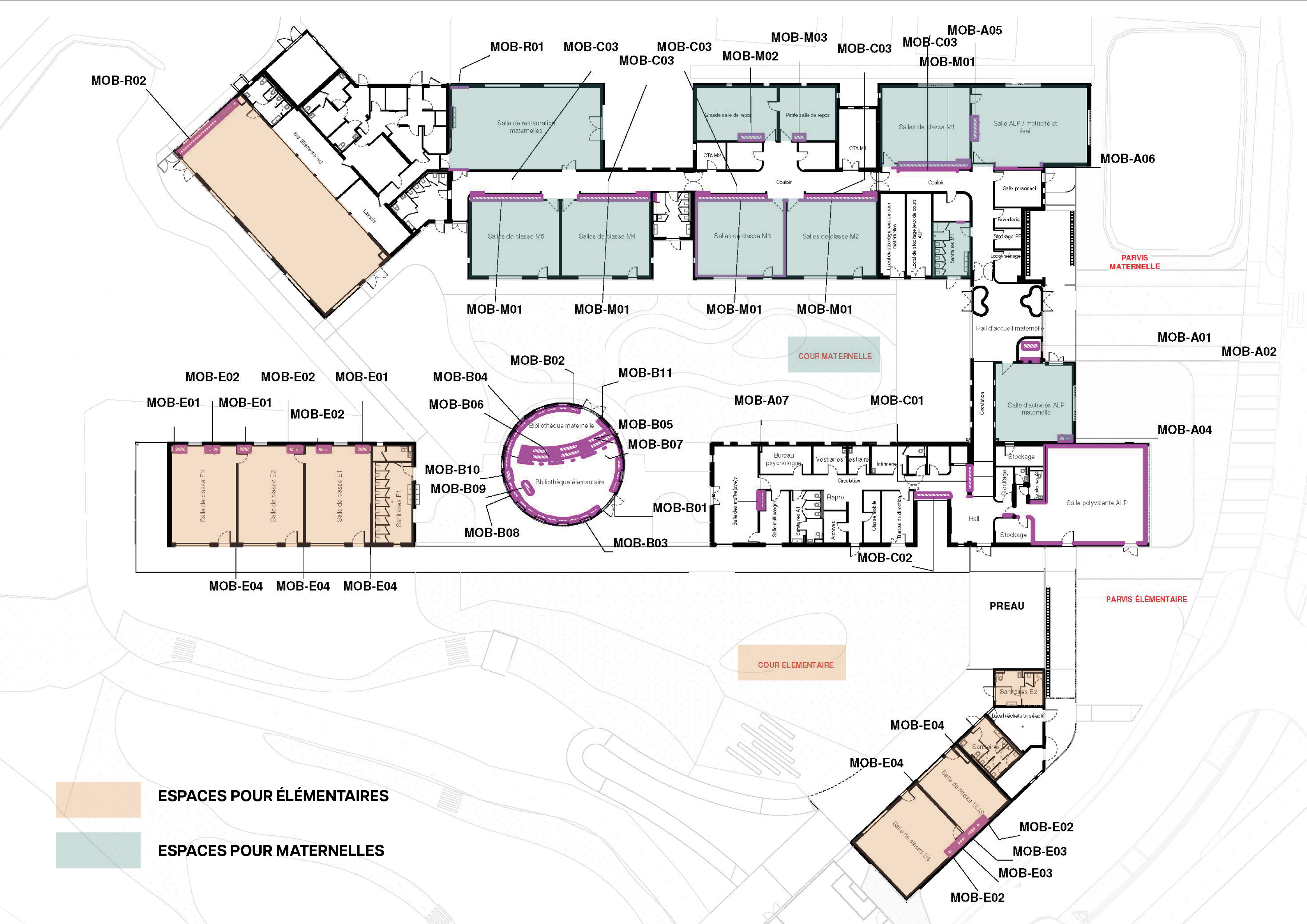 Projet des nouveaux groupes scolaires 17