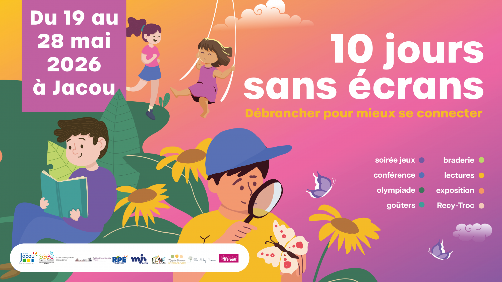 <span style="color: #c060a1;">Défi 10 jours sans écrans</span>